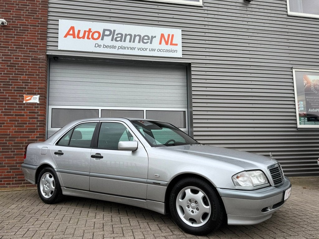 Mercedes-Benz C-klasse 180 Esprit! Airco! Automaat! Nwe APK!, Auto's, Automaat, Gebruikt, Zwart, 4 cilinders