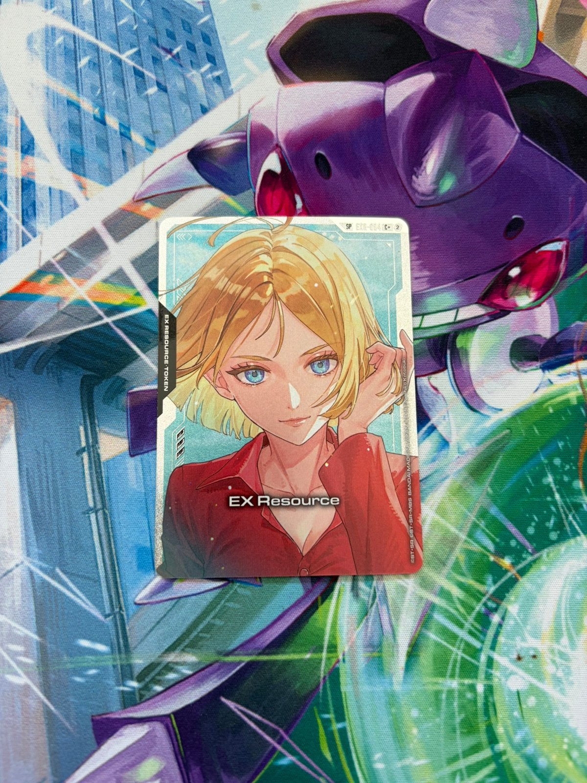 Sayla Mass EX Resource Token Gundam Card Game – SP Exclusive, Ophalen of Verzenden