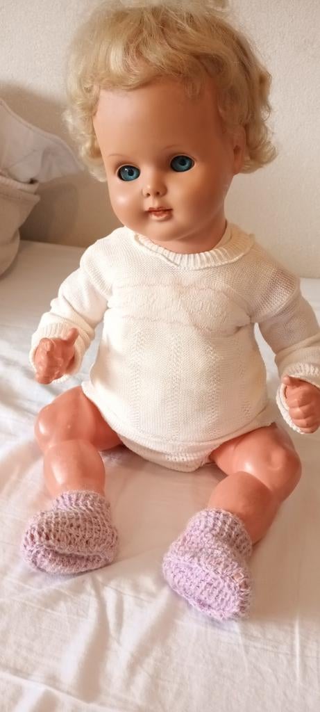 Vintage Babypop Wildebras, Verzamelen, Poppen, Ophalen of Verzenden, Gebruikt, Babypop