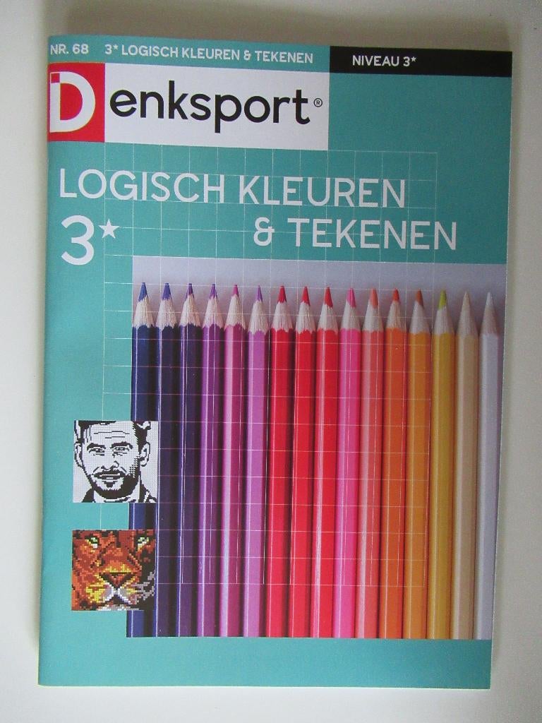 Puzzelboekje Denksport nr. 68, Ophalen, Minder dan 500 stukjes, Nieuw, Puzzelboek