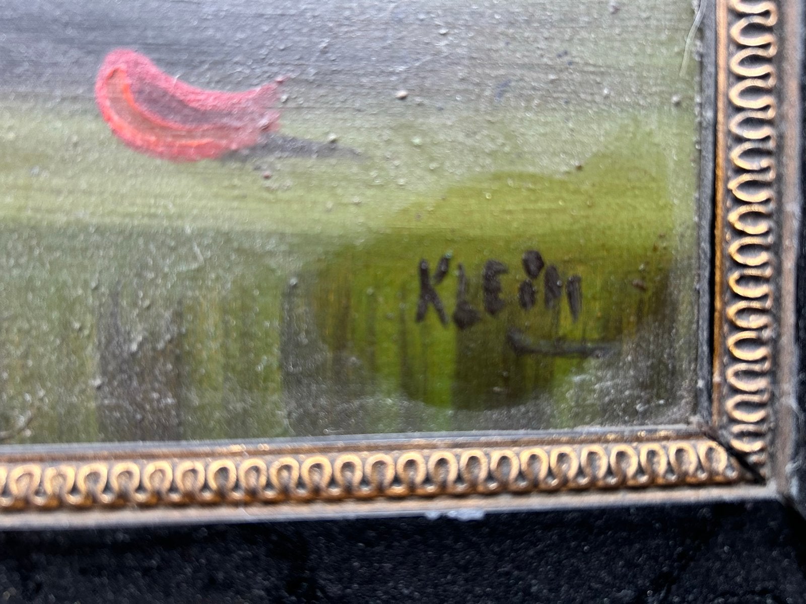 Olieverfschilderij Stilleven met Klaprozen - Gesigneerd, Doek, Stilleven, Ophalen of Verzenden, Gesigneerd