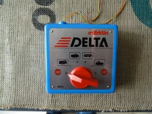 Märklin Delta Control 6604, Hobby en Vrije tijd, Ophalen of Verzenden, Zo goed als nieuw, Märklin, Transformator of Voeding