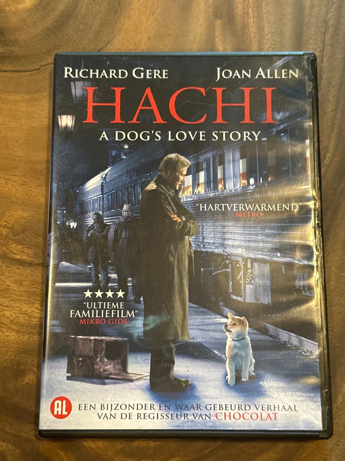 Hachi: A Dog's Love Story - DVD (Nieuw in verpakking), Engels, Waargebeurd drama, Alle leeftijden, Nederlands