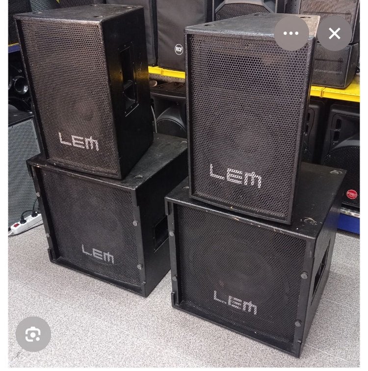Lem Pegasus set, Ophalen, Gebruikt, 500 tot 1000 watt, P.A.