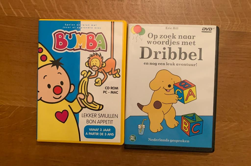 kinder DVD's Bumba en Dribbel, Cd's en Dvd's, Dvd's | Kinderen en Jeugd, Alle leeftijden, Ophalen, Zo goed als nieuw