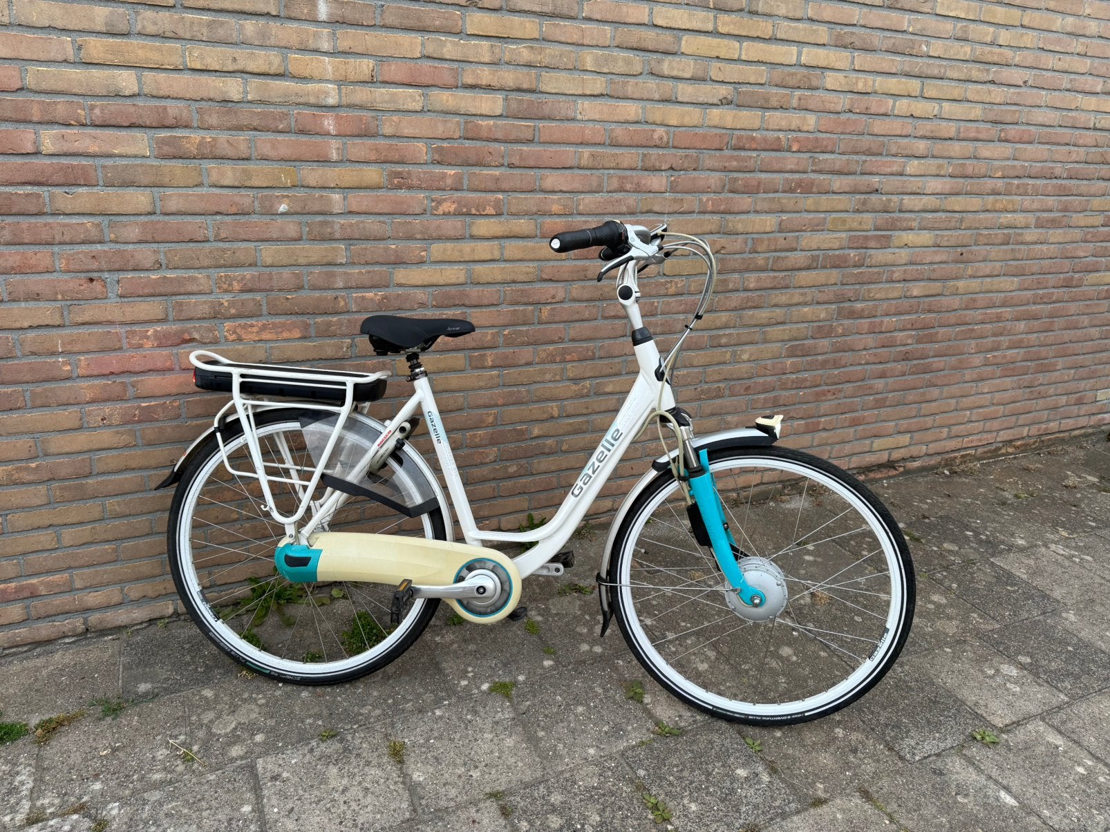 Keurige gazelle orange innergy 28” 53 cm 7 versnellingen, Fietsen en Brommers, Elektrische fietsen, Zo goed als nieuw, Gazelle