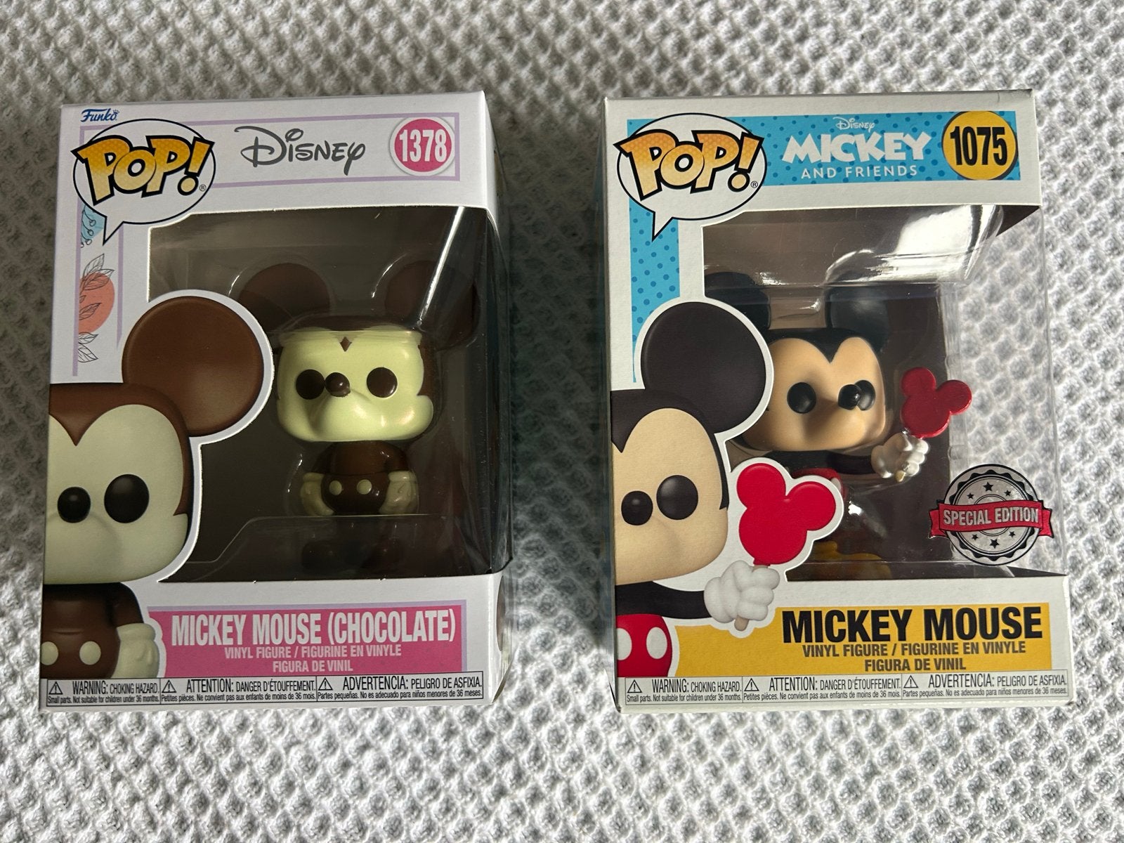 Funko Pop! Mickey Mouse (Chocolate) & Mickey Mouse, Verzamelen, Ophalen of Verzenden, Nieuw