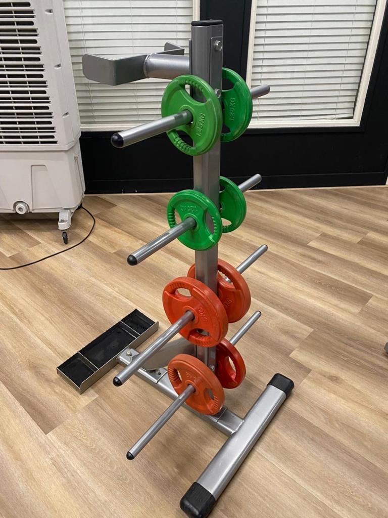 Fitness bootcamp en groepsless gewichten, Ophalen, Zo goed als nieuw