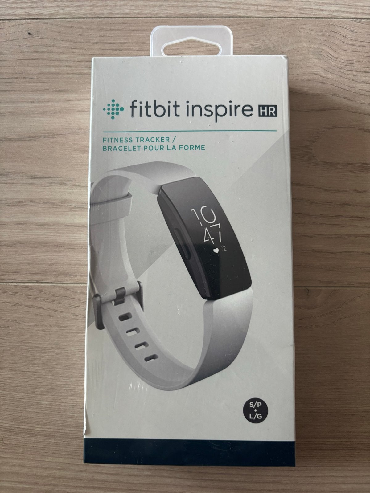 Fitbit Inspire HR - Nieuw in doos, Nieuw, Ophalen of Verzenden, Waterdicht, Grijs