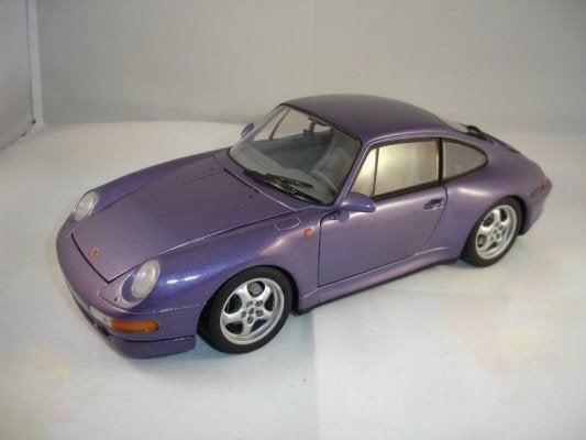 UT Porsche 911 / 996 Carrera S Coupe Paars, UT Models, Gebruikt, ?, UT Models