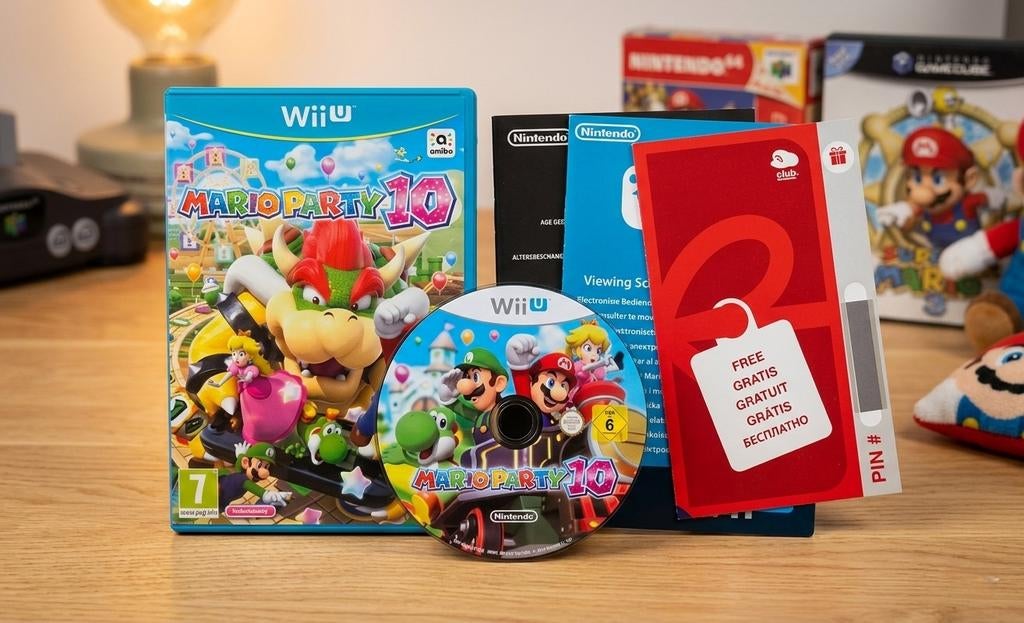 Mario Party 10 - Wii U - Compleet (Nederlandse editie), Spelcomputers en Games, Games | Nintendo Wii U, Zo goed als nieuw, 3 spelers of meer