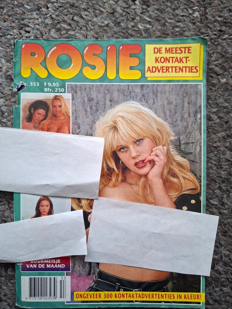 Rosie magazine nr.353/erotiek, Verzamelen, Verzenden, 1980 tot heden, Tijdschrift