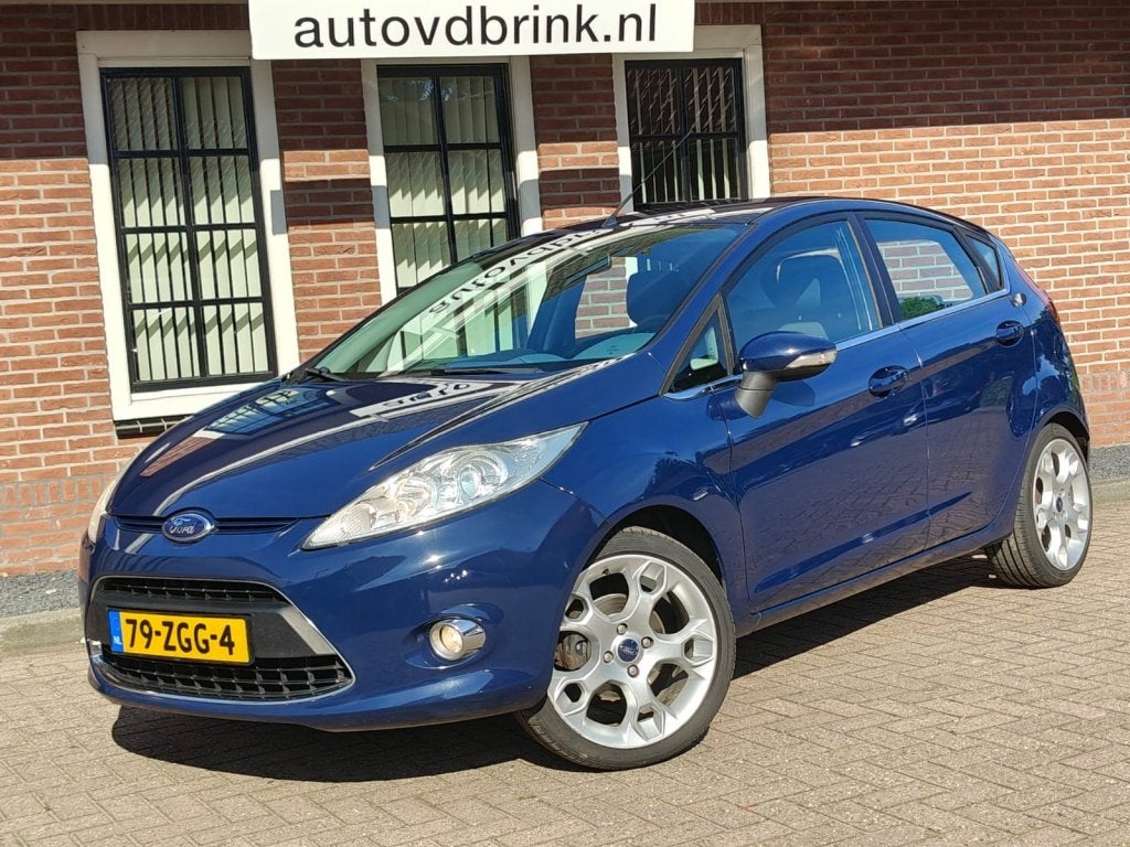 Ford Fiesta 1.25 Titanium (bj 2012), Auto's, Keurmerk '100% Onderhouden', Euro 5, 1242 cc, 4 cilinders