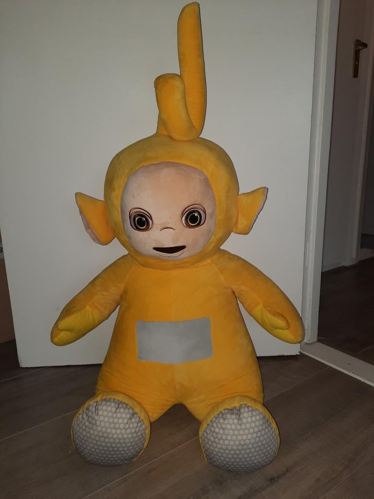 Teletubbies Lala Knuffel 100cm, Kinderen en Baby's, Speelgoed | Knuffels en Pluche, Geel, Overige typen, Ophalen of Verzenden