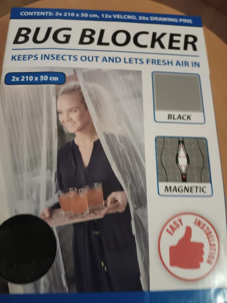 Nieuw vliegengordijn met magneetsluiting, Ophalen of Verzenden