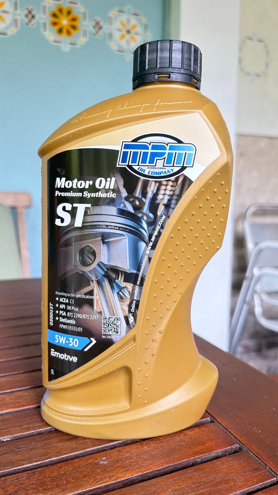MPM Motorolie Premium Synthetic ST 5W-30 (1L), Ophalen, Nieuw, Overige automerken