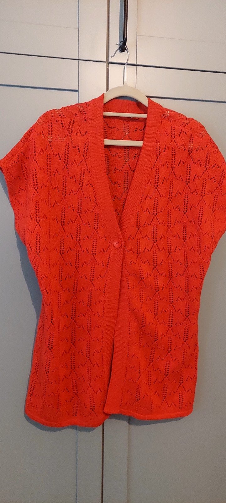 Nieuw vestje rood katoen mt 42 merk aniston, Ophalen of Verzenden, Nieuw, Maat 42/44 (L), Rood