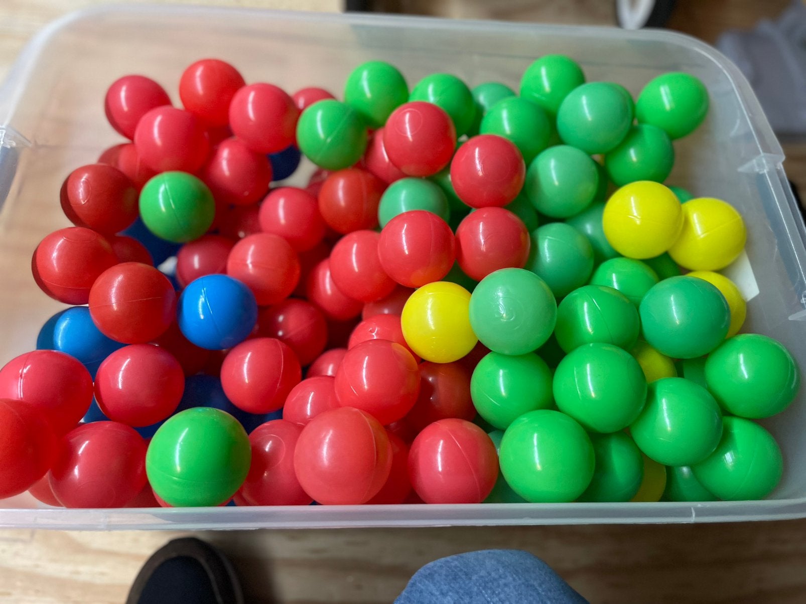 Ballen, Ophalen, Zo goed als nieuw