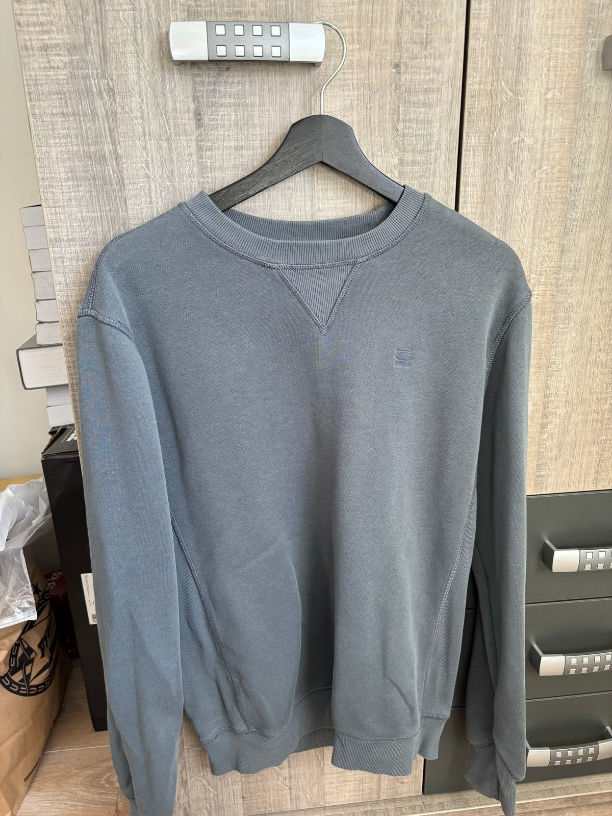 G-star sweater, Ophalen of Verzenden, Gedragen, Maat 46 (S) of kleiner, Grijs