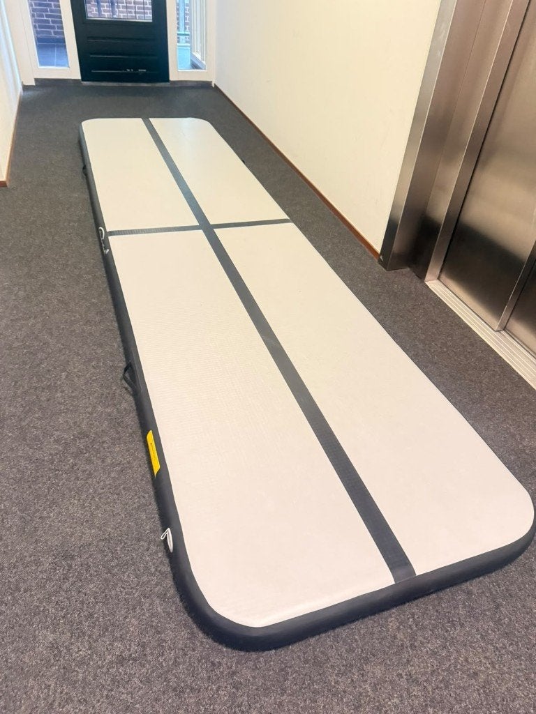 Physionics Airtrack 4 meter - Turnmat, Zwart, Overige typen, Groter dan maat 42, Ophalen of Verzenden
