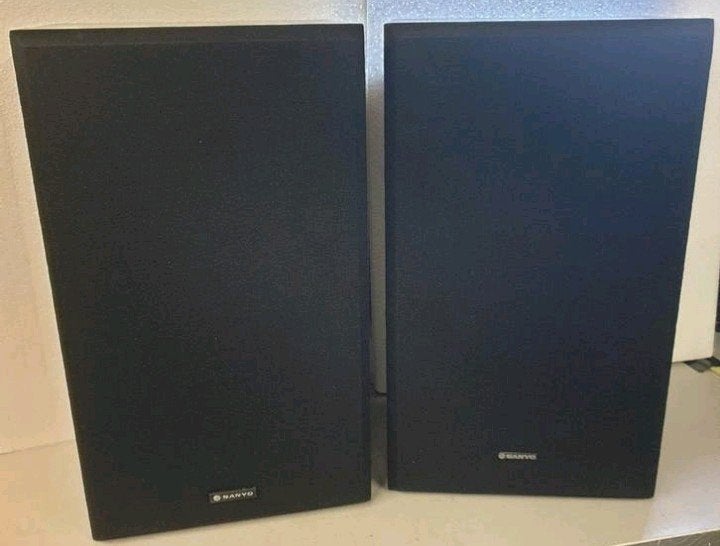 Sanyo luidsprekers st-80 2-weg zeer mooie staat
