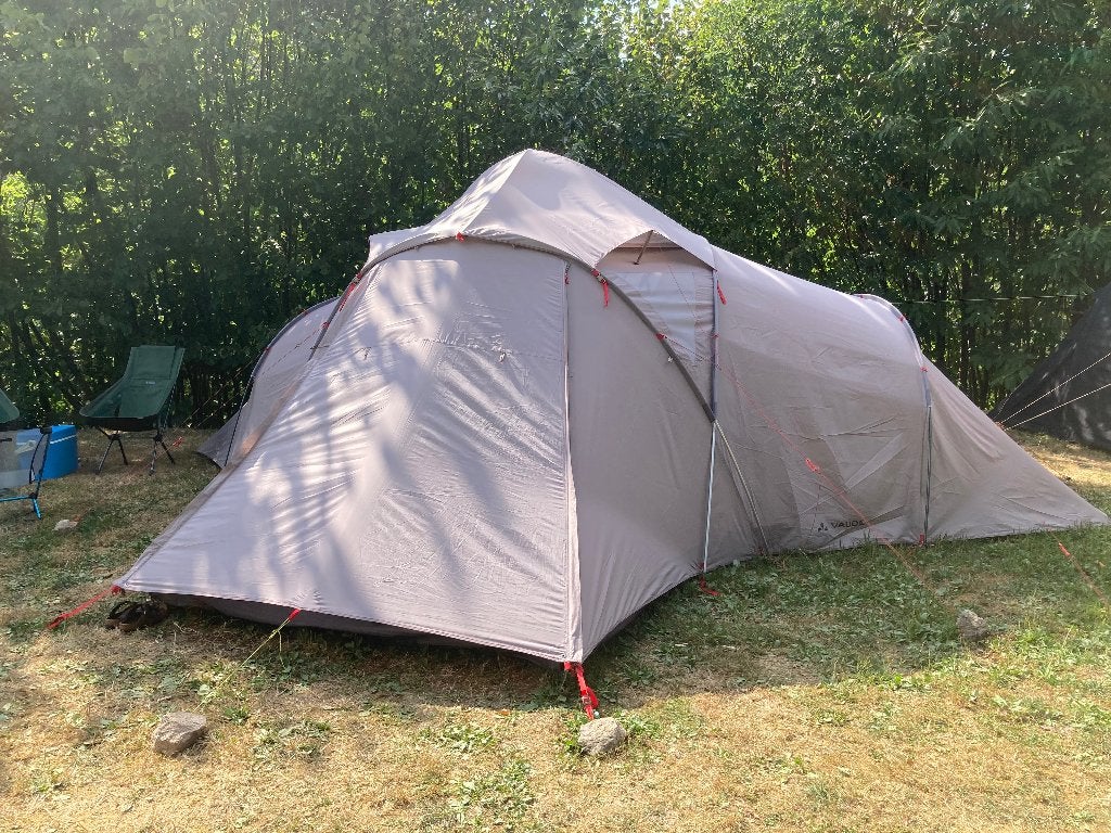Tent Vaude Badawi 6 personen, Ophalen of Verzenden, Gebruikt, Tot en met 6
