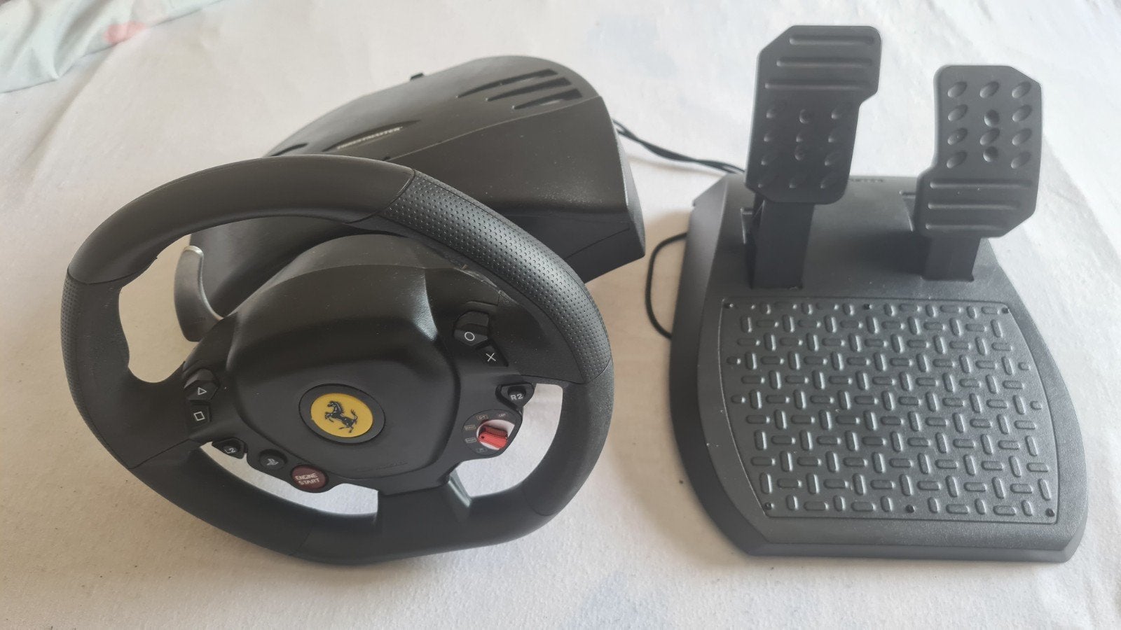 Thrustmaster T80 RW Ferrari 488 GTB racestuur met pedalen, Ophalen of Verzenden