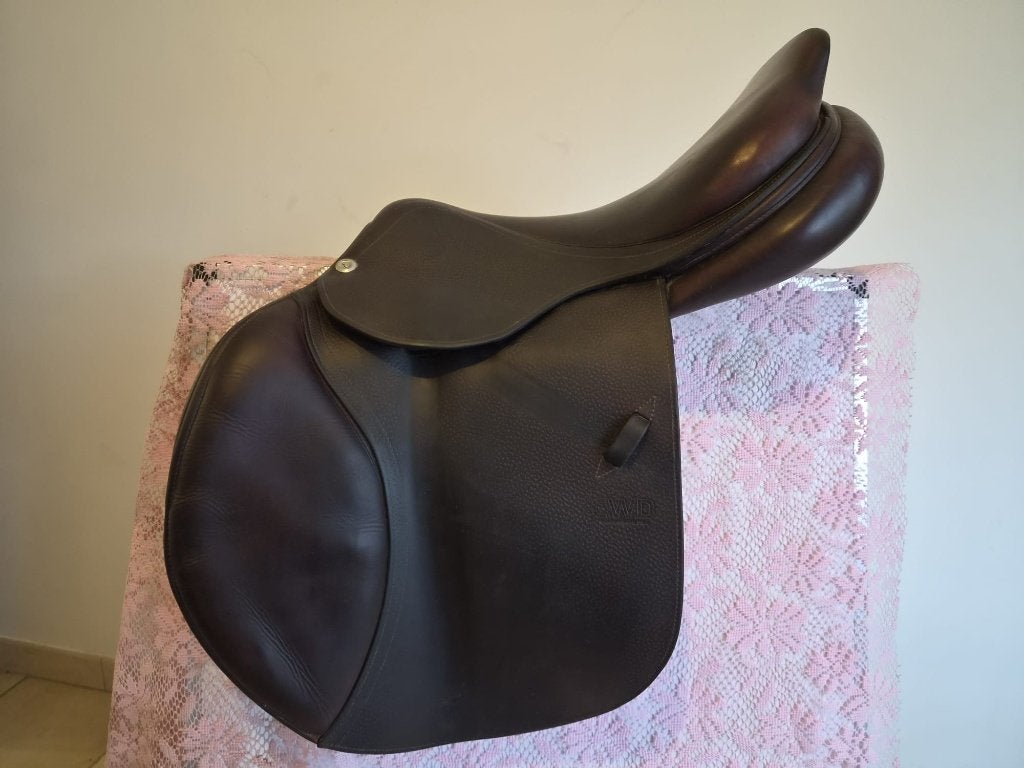 CWD SE02 springzadel 17,5 inch, wijde boom!, Dieren en Toebehoren, Ophalen, L (17.5 inch), Vlakke zit, Middel