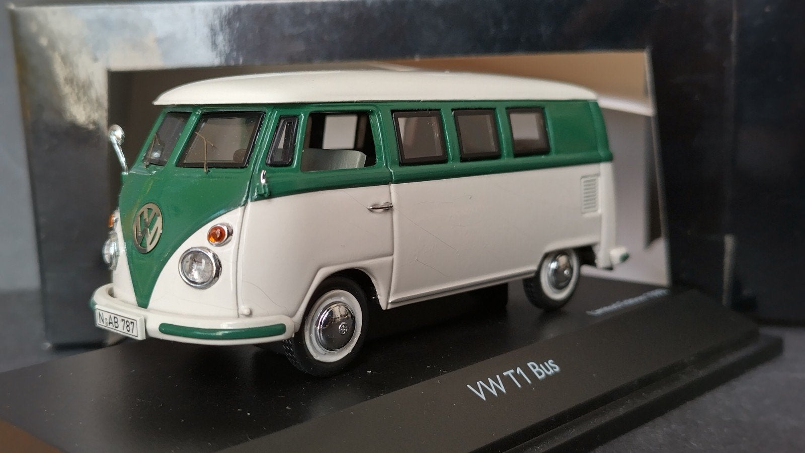 Volkswagen VW Transporter t1 1:43 Schuco Pol, Maisto, Auto, ., Ophalen of Verzenden