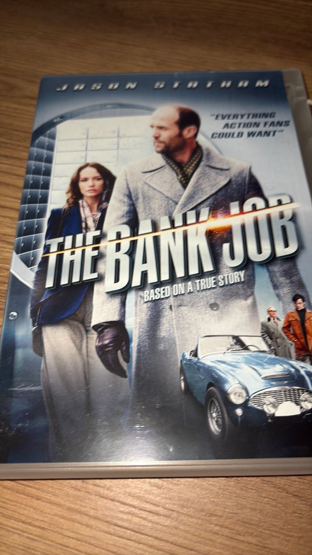 The Bank Job met Jason Statham op dvd., Vanaf 16 jaar, Ophalen of Verzenden, Zo goed als nieuw, Actiethriller