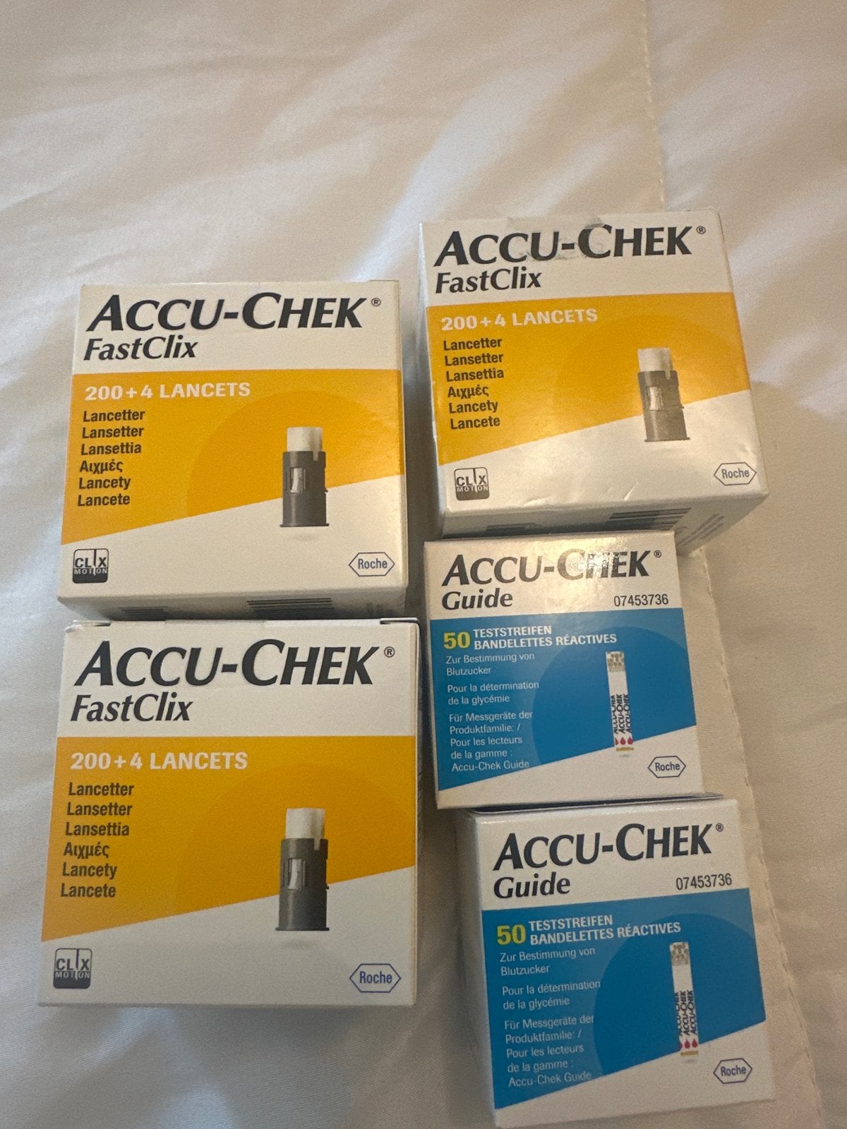 Accu-Chek FastClix Lancetten & Guide Teststrips, Ophalen of Verzenden, Nieuw