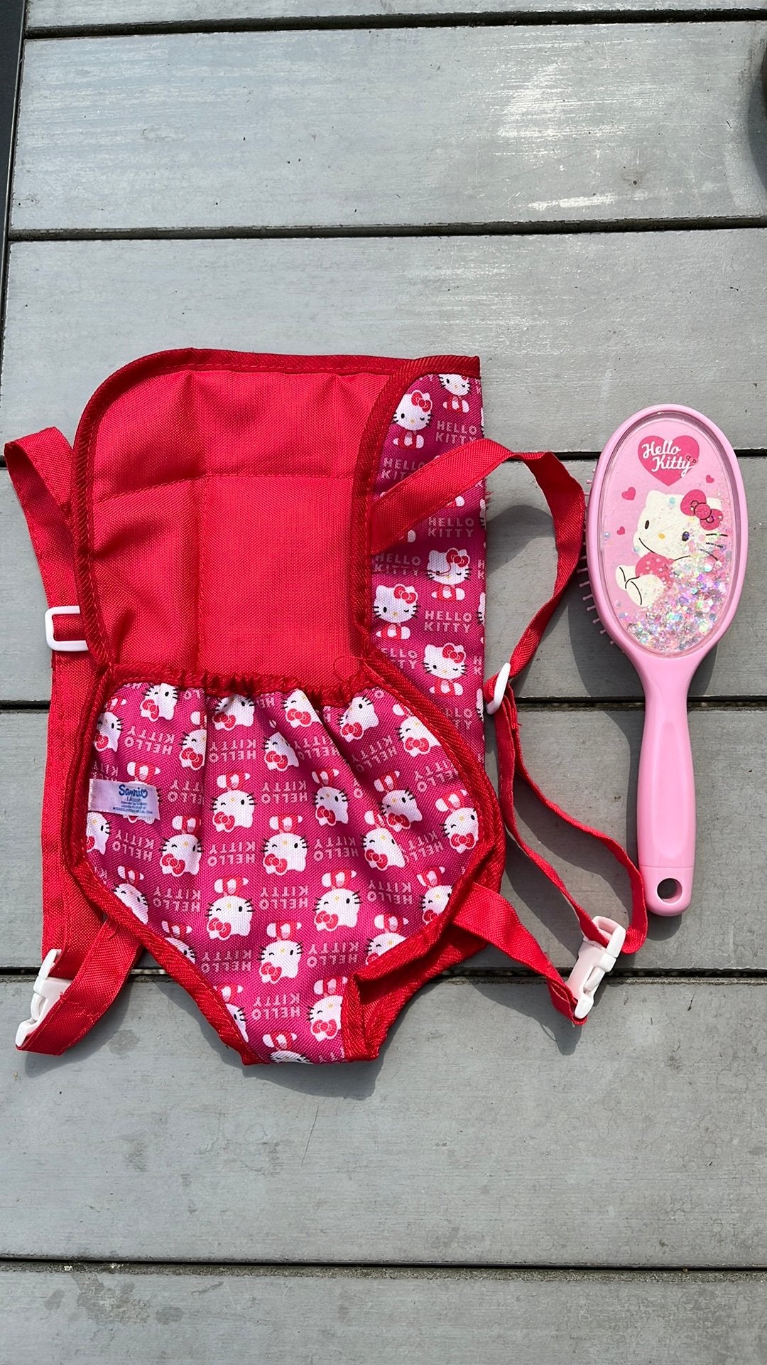 1970/2010 Sanrio Hello Kitty buik- draagtas., Verzamelen, Speelgoed, Ophalen of Verzenden, Zo goed als nieuw