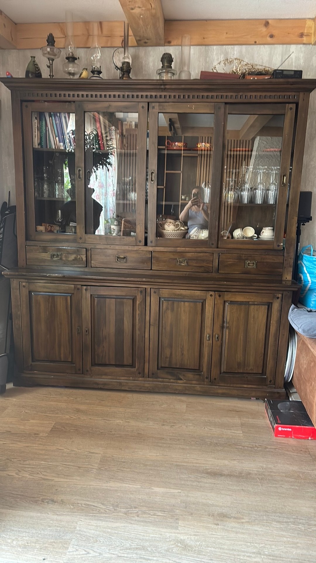 Buffet kast, Ophalen, Zo goed als nieuw, 25 tot 50 cm, 200 cm of meer