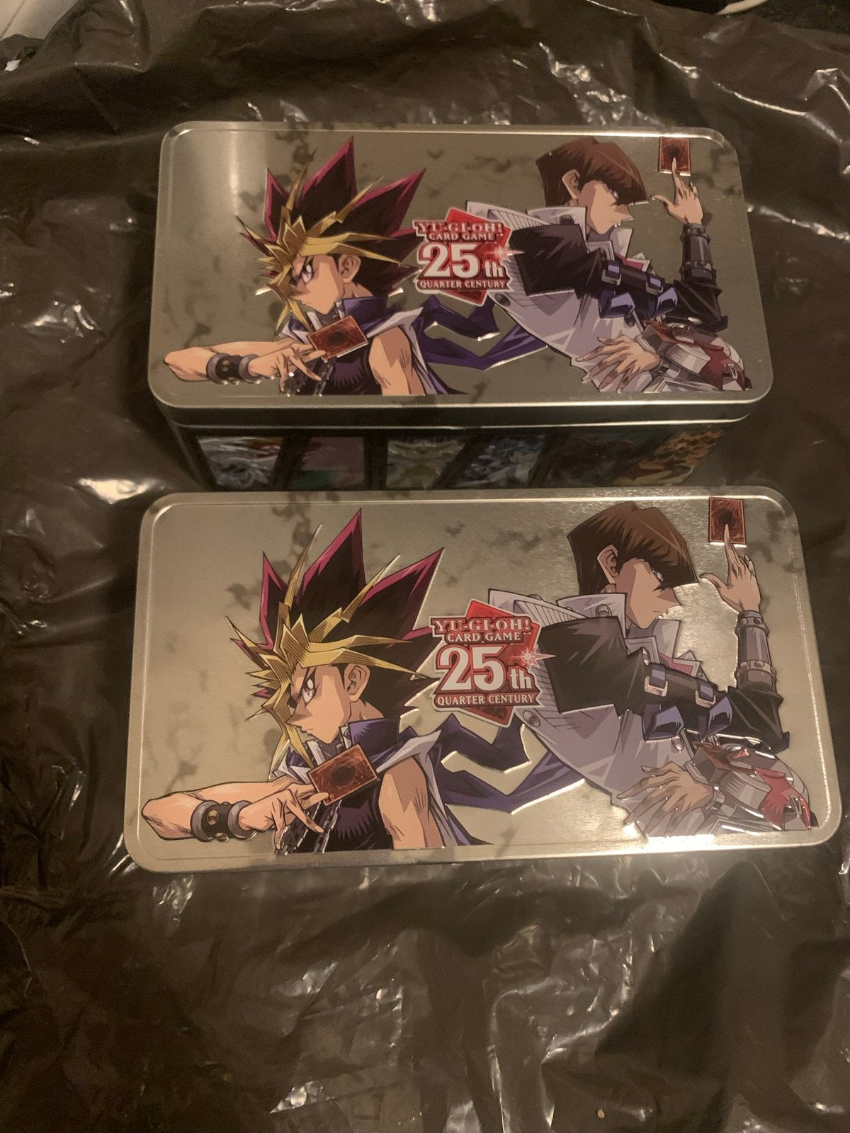 2x Yu-Gi-Oh! 25th Anniversary Mega Set - Kreukvrij krasvrij, Ophalen, Zo goed als nieuw, Meerdere kaarten