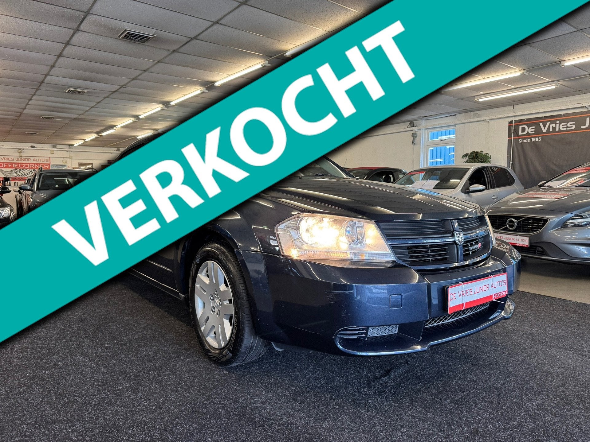 Dodge Avenger 2.0 SE Business Edition. Goed onderhouden, BT,, Auto's, 1998 cc, 450 kg, Gebruikt, Blauw
