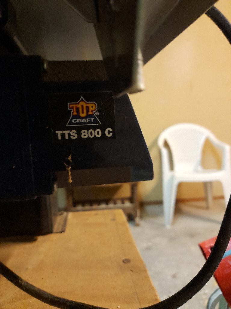 zaagtafel, Ophalen, Topcraft/FERM, Gebruikt, Cirkelzaag