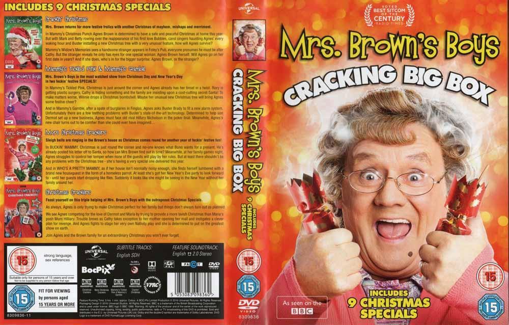 Mrs. Brown’s Boys Cracking Big Box 4DVD box, Alle leeftijden, Ophalen of Verzenden, Zo goed als nieuw, Komedie