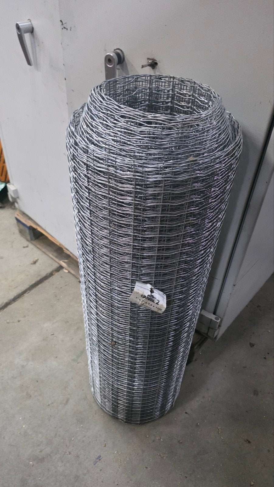Crapal 2 Dassengaas 1" x 2" x 2.0 x 1000 - 25 meter, Tuin en Terras, Ophalen, Nieuw, 20 meter of meer, Gaas