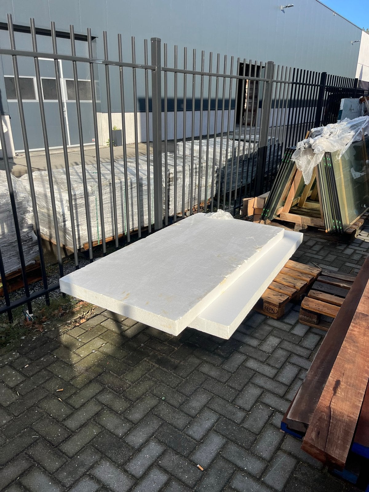 Isolatieplaten Piepschuim (Tempex) - gratis, Ophalen, 4 tot 8 cm, Zo goed als nieuw, Minder dan 5 m²