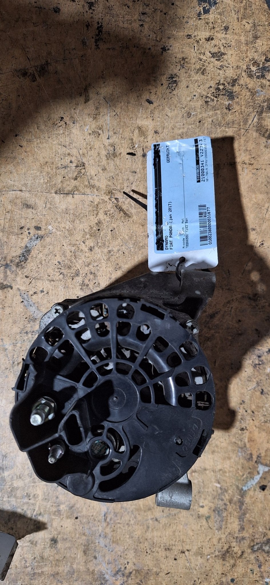 Denso Dynamo Fiat Panda 312 500 Lancia Ypsilon 1.2 8V 518590, Gebruikt, -, -, Ophalen of Verzenden