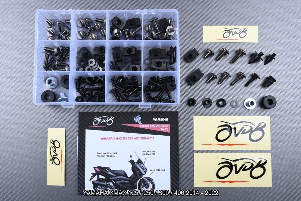 Kuip bouten set voor YAMAHA XMAX 125 250 300 400 2014 - 2022, Verzenden, Nieuw