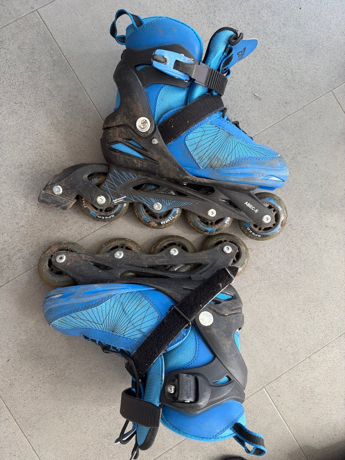 Crivit Inline Skates - Maat 33-37 - Blauw, Sport en Fitness, Schaatsen, Ophalen, Gebruikt, Overige typen, Overige merken