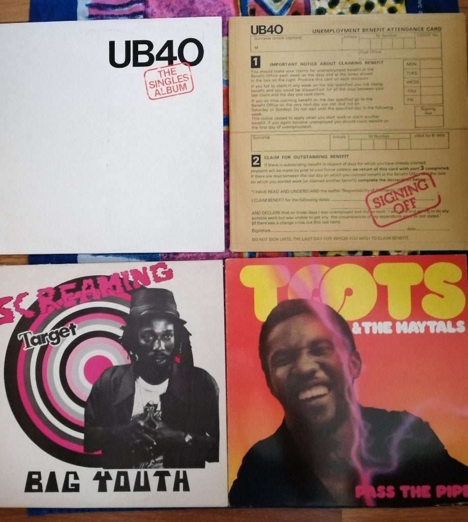 Verzameling reggae elpee vinyl lp's UB40 Big Youth Madness, Speciale editie, LP, Gebruikt, Ophalen of Verzenden