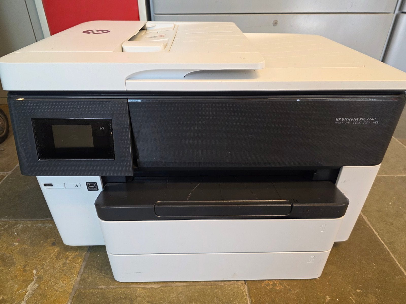 HP OfficeJet Pro 7740 All-in-One Printer, Computers en Software, Printers, Gebruikt, Inkjetprinter, All-in-one, Draadloos