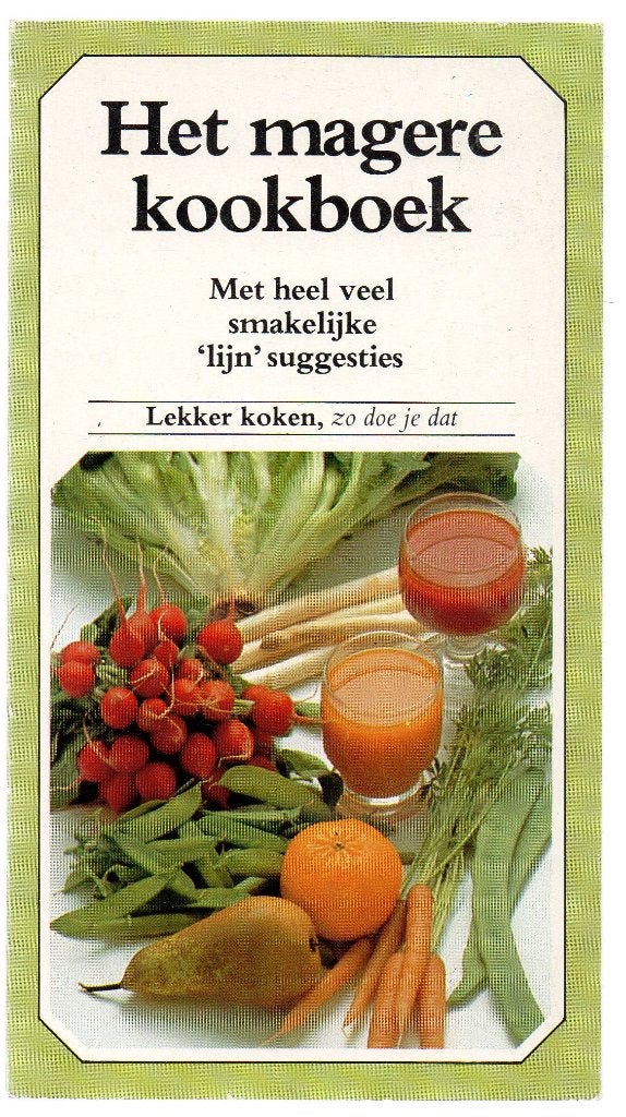 Het magere kookboek - Hans Belterman, Gelezen, Hans Belterman, Overige typen, Ophalen of Verzenden
