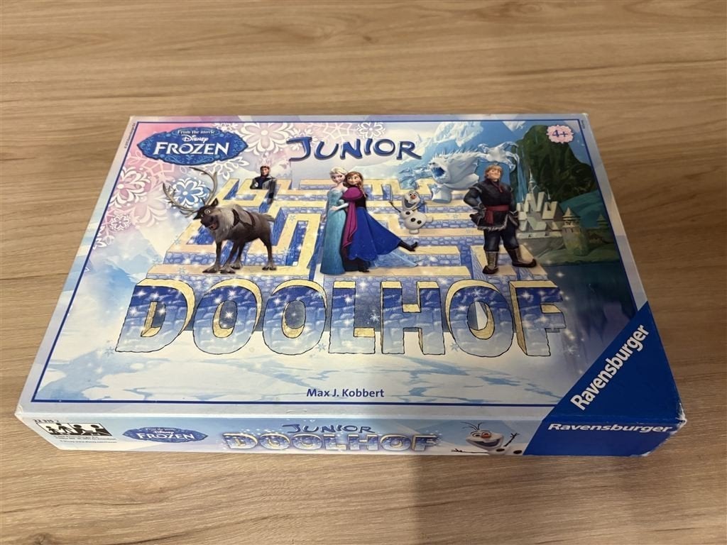 junior doolhof disney frozen - s4176, Verzenden, Zo goed als nieuw