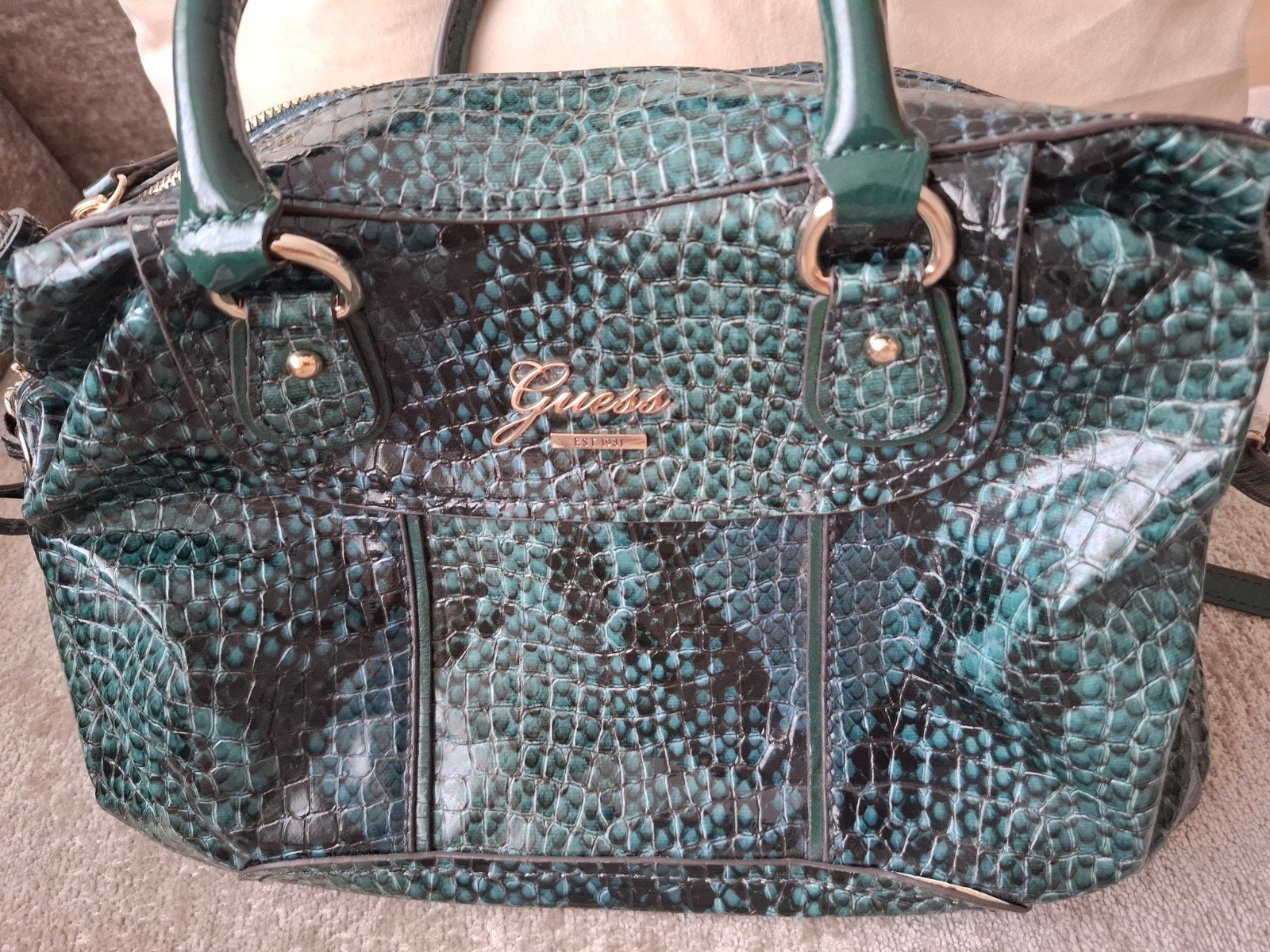 TEAB ZGAN Guess Tas, Sieraden, Tassen en Uiterlijk, Tassen | Reistassen en Weekendtassen, 30 cm of meer, Minder dan 35 cm, Ophalen of Verzenden