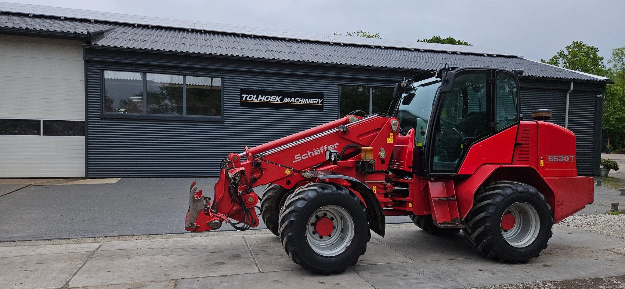 Schäffer 9530T (bj 2013), Wiellader of Shovel