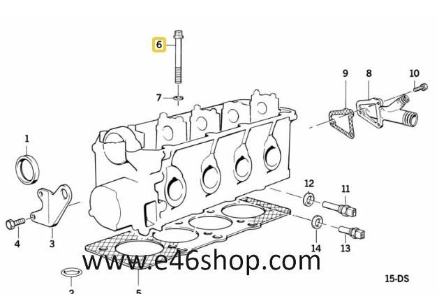 Foto 4 van CILINDERKOP BOUTEN BMW M40 M42 M43 M44  MOTOR OE 11121721939