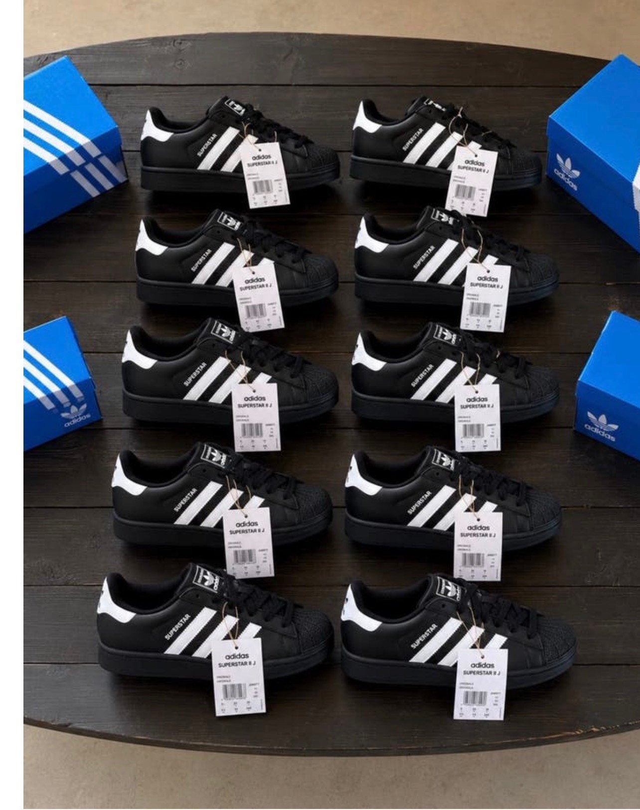 Adidas Superstar II J - Vanaf 5 Stuks - Groothandel - Resel, Maat 38/40 (M), Vintagie, Haulerwijk, Ophalen of Verzenden